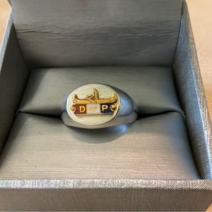 10K Yellow Gold DOP Daughters of Pocahontas Ring
